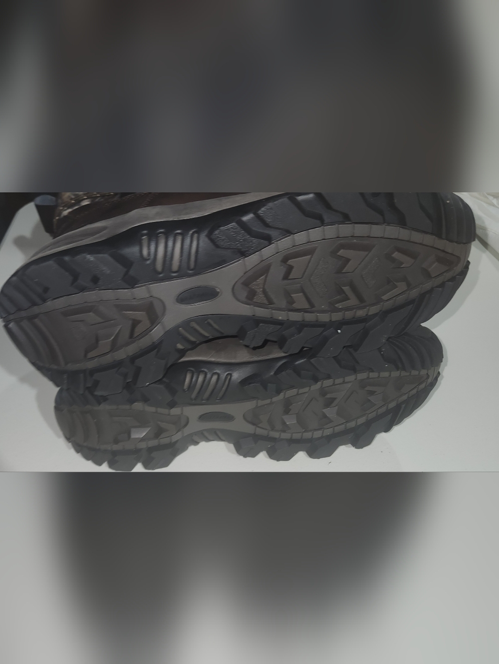 ‼️OFFERS‼️Irish Setter Camo Leather Waterproof Hunting Boots 800 Gram Size 11.5 - Picture 11 of 11
